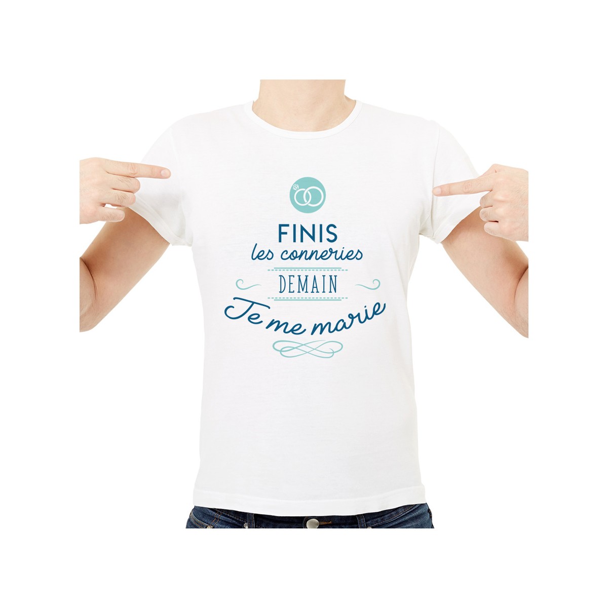 T-shirt Finis le conneries