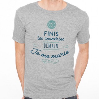 T-shirt Finis le conneries