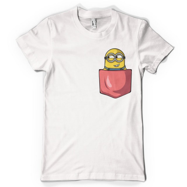 T-shirt Minion est dans la poche