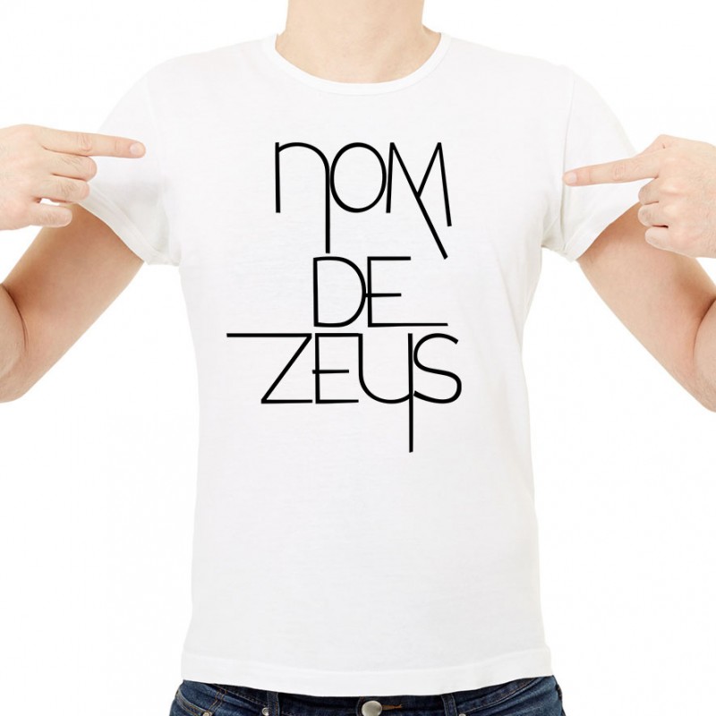 T-shirt Nom de Zeus