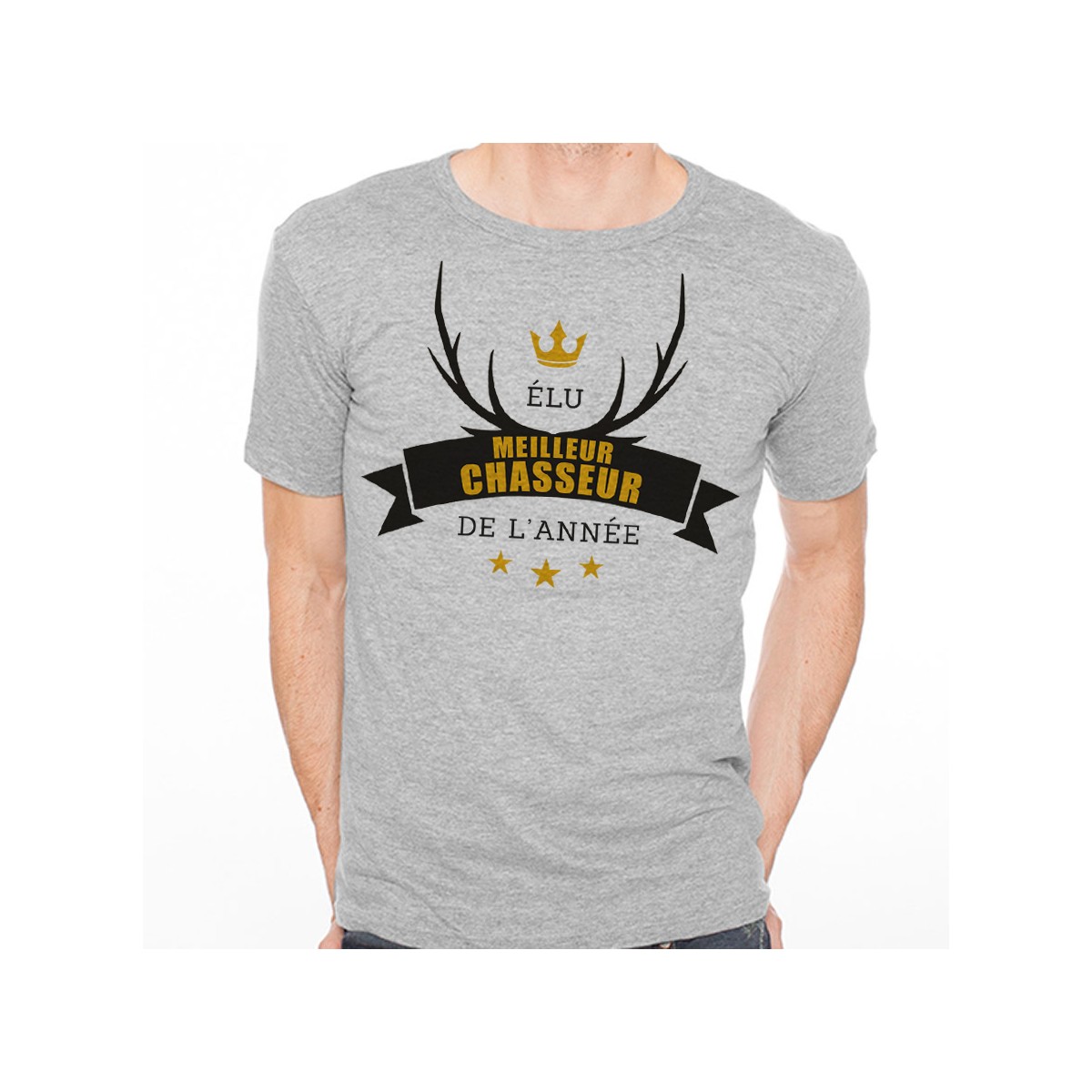 T-shirt Elu meilleur Chasseur de l'Année