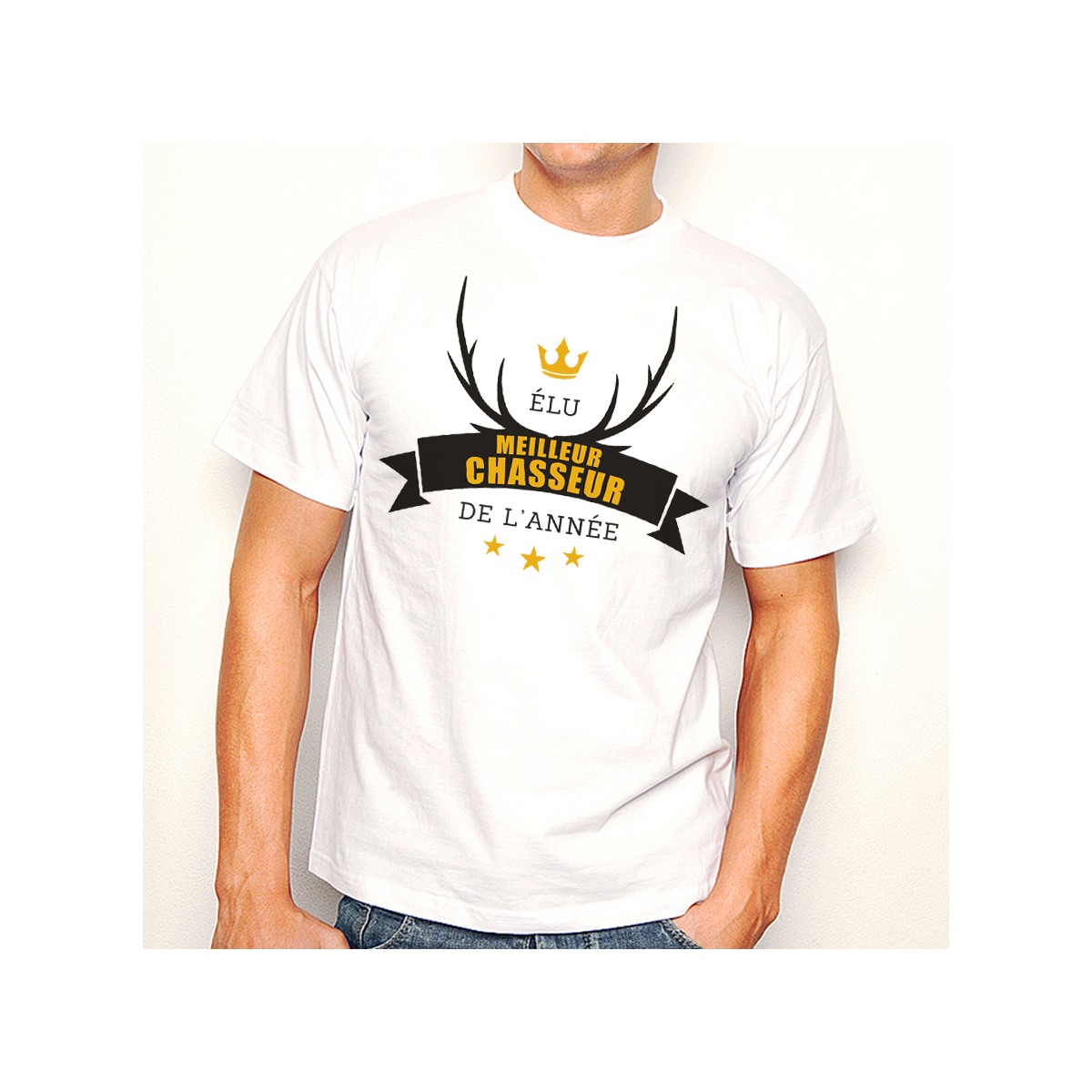 T-shirt Elu meilleur Chasseur de l'Année