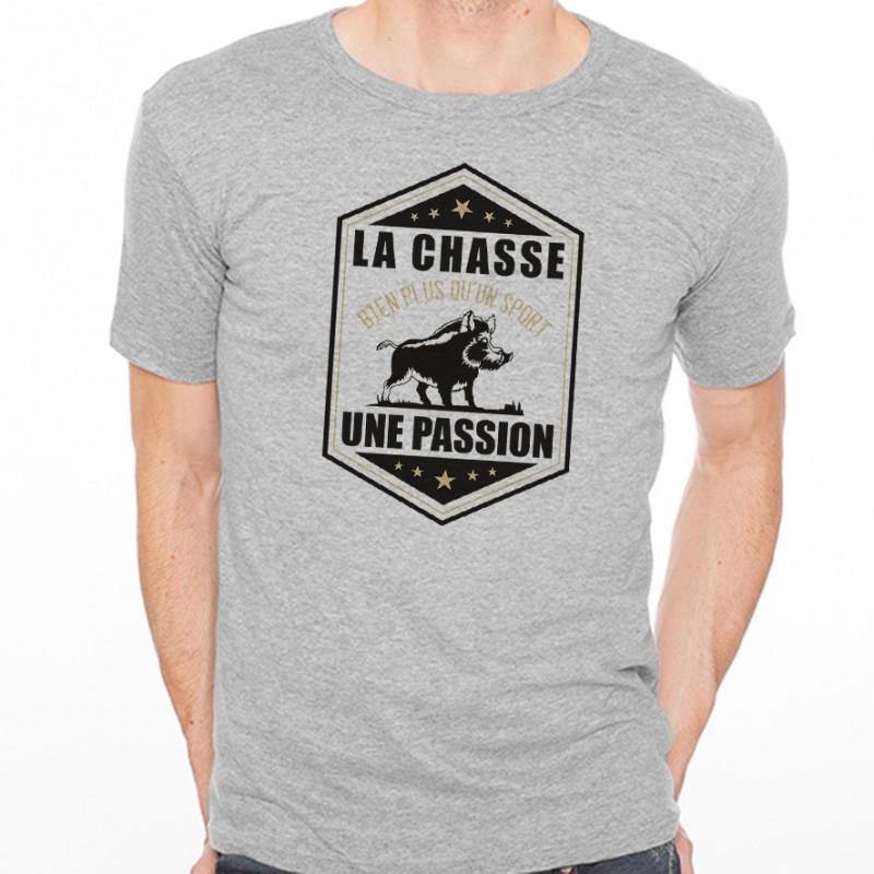 T-shirt La Chasse... une Passion