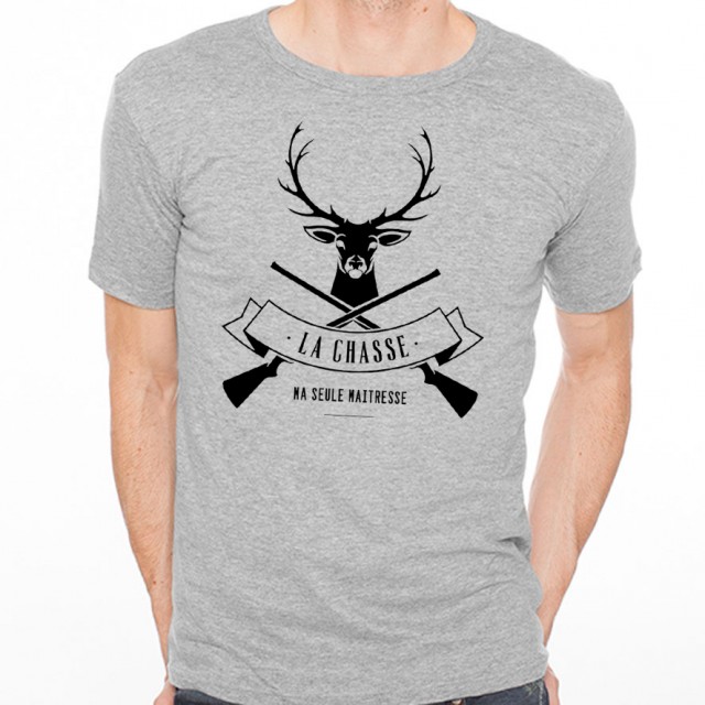 T-shirt La Chasse ma seule maîtresse