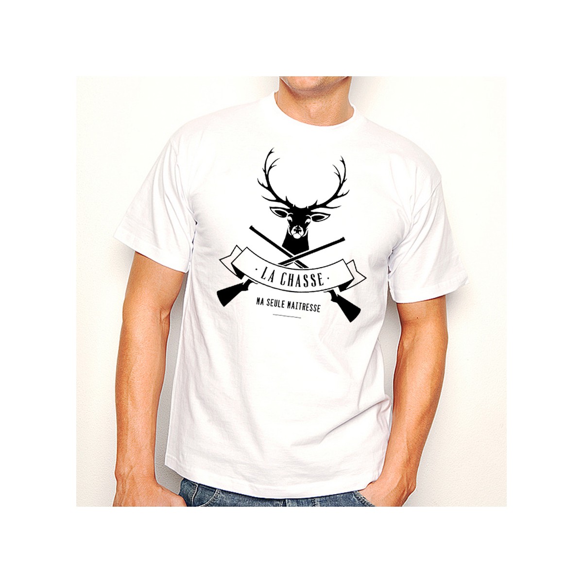 T-shirt La Chasse ma seule maîtresse