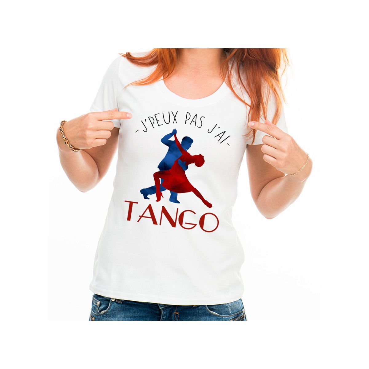 T-shirt J'peux pas j'ai ... Tango