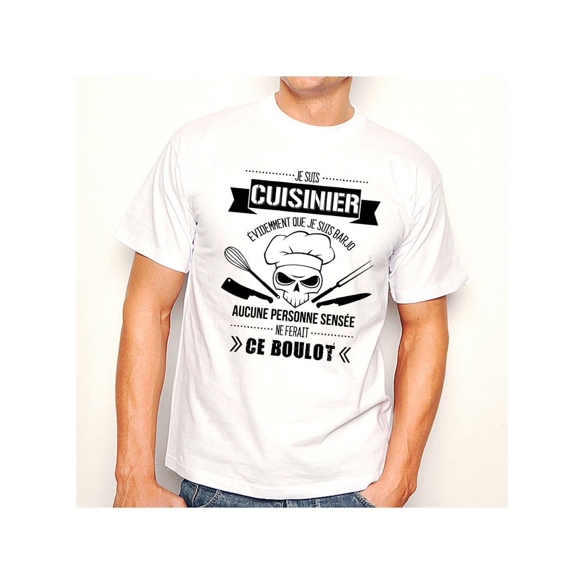 T-shirt Cuisinier Barjo