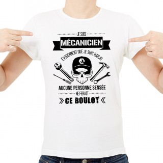 T-shirt Mécanicien Barjo