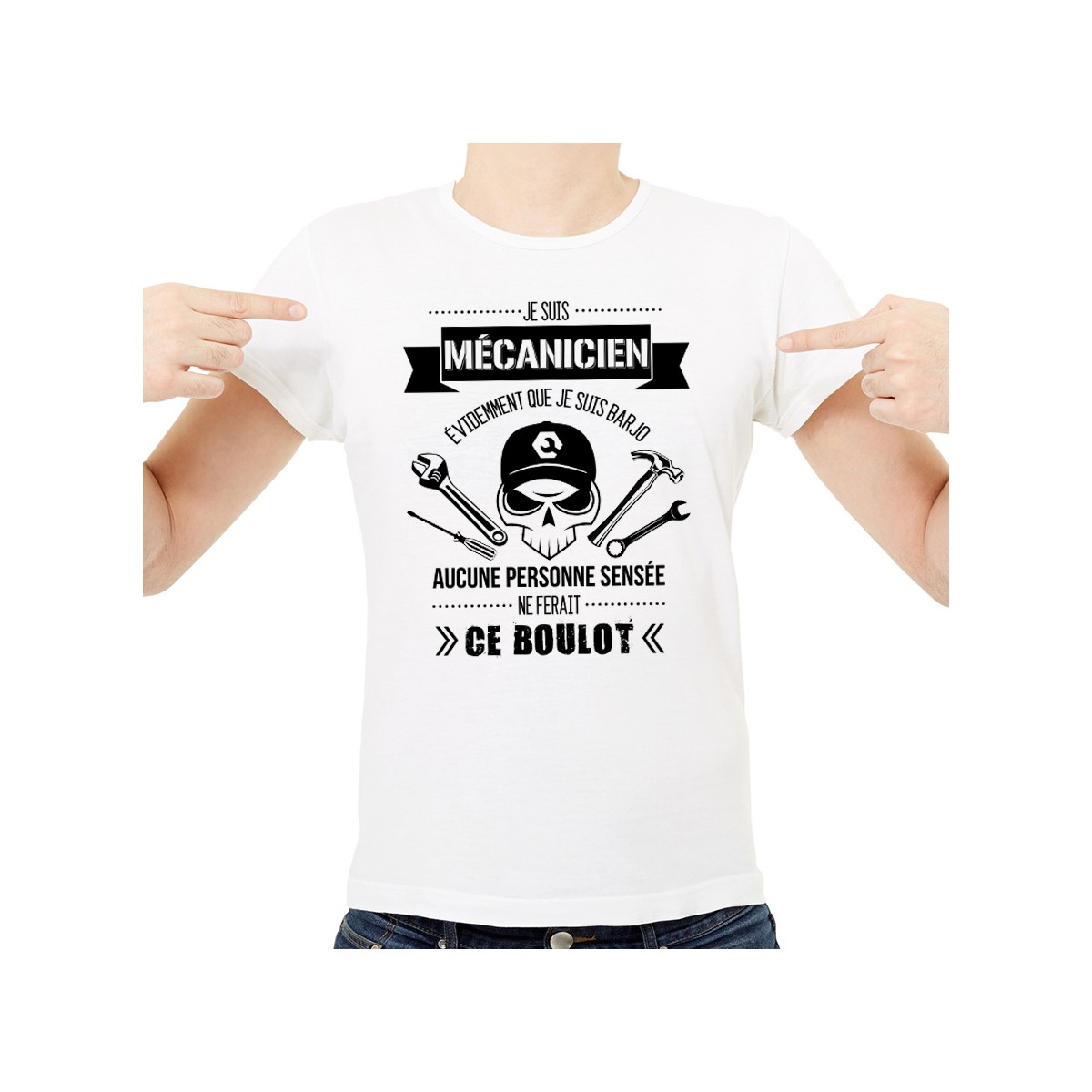 T-shirt Mécanicien Barjo