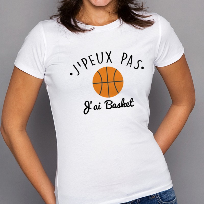 T-shirt SPORT J'peux pas j'ai Basket