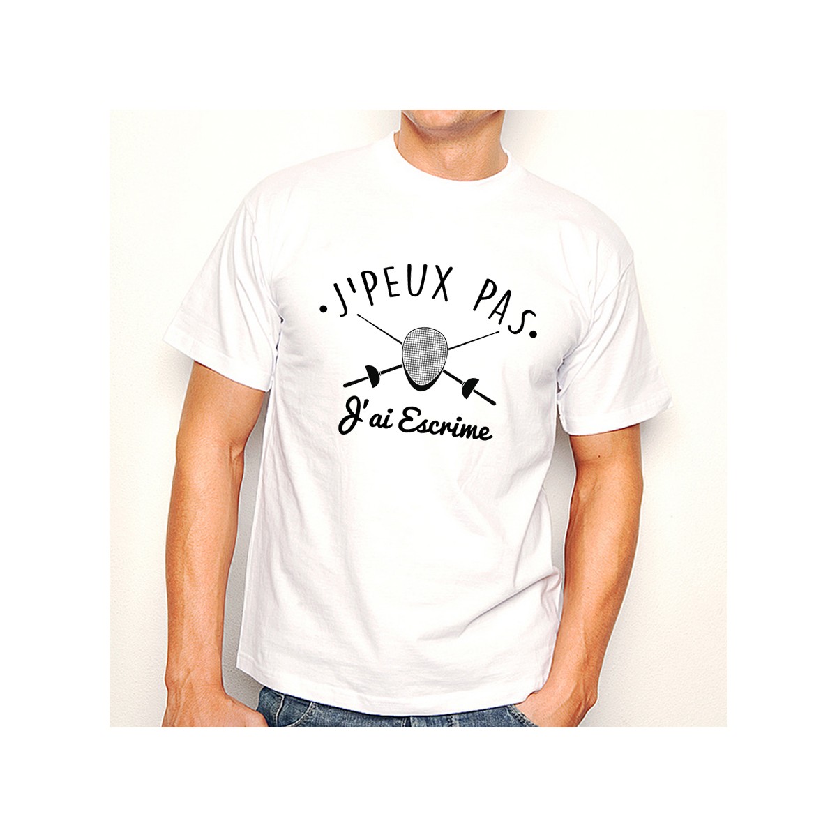 T-shirt SPORT J'peux pas j'ai Escrime