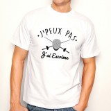 T-shirt SPORT J'peux pas j'ai Escrime