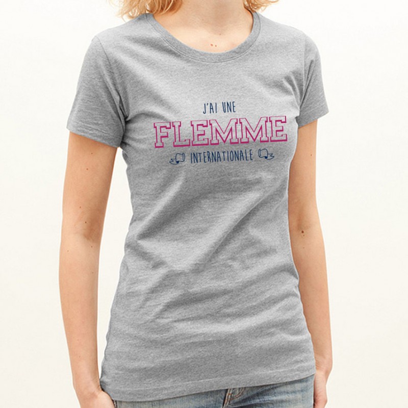 T-shirt Flemme internationale