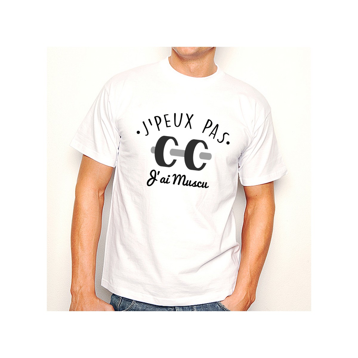 T-shirt SPORT J'peux pas j'ai Muscu