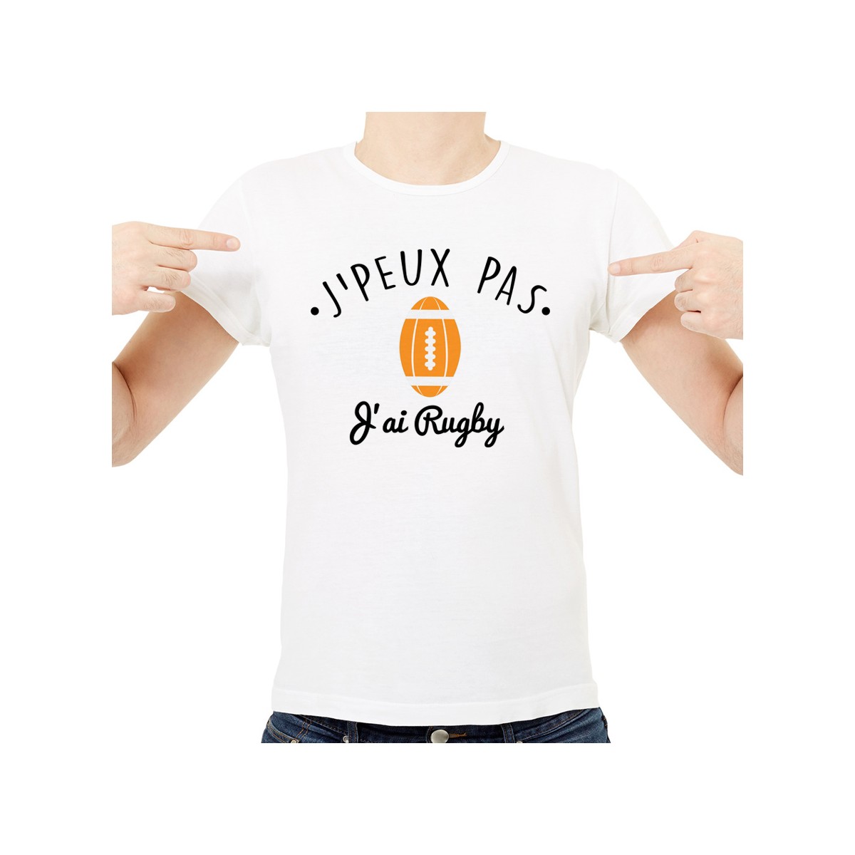 T-shirt SPORT J'peux pas j'ai Rugby