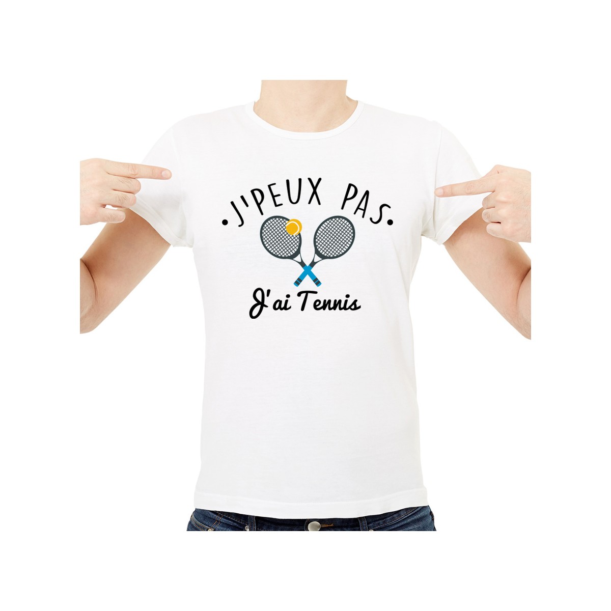 T-shirt SPORT J'peux pas j'ai Tennis