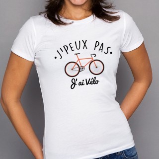 T-shirt SPORT J'peux pas j'ai Vélo