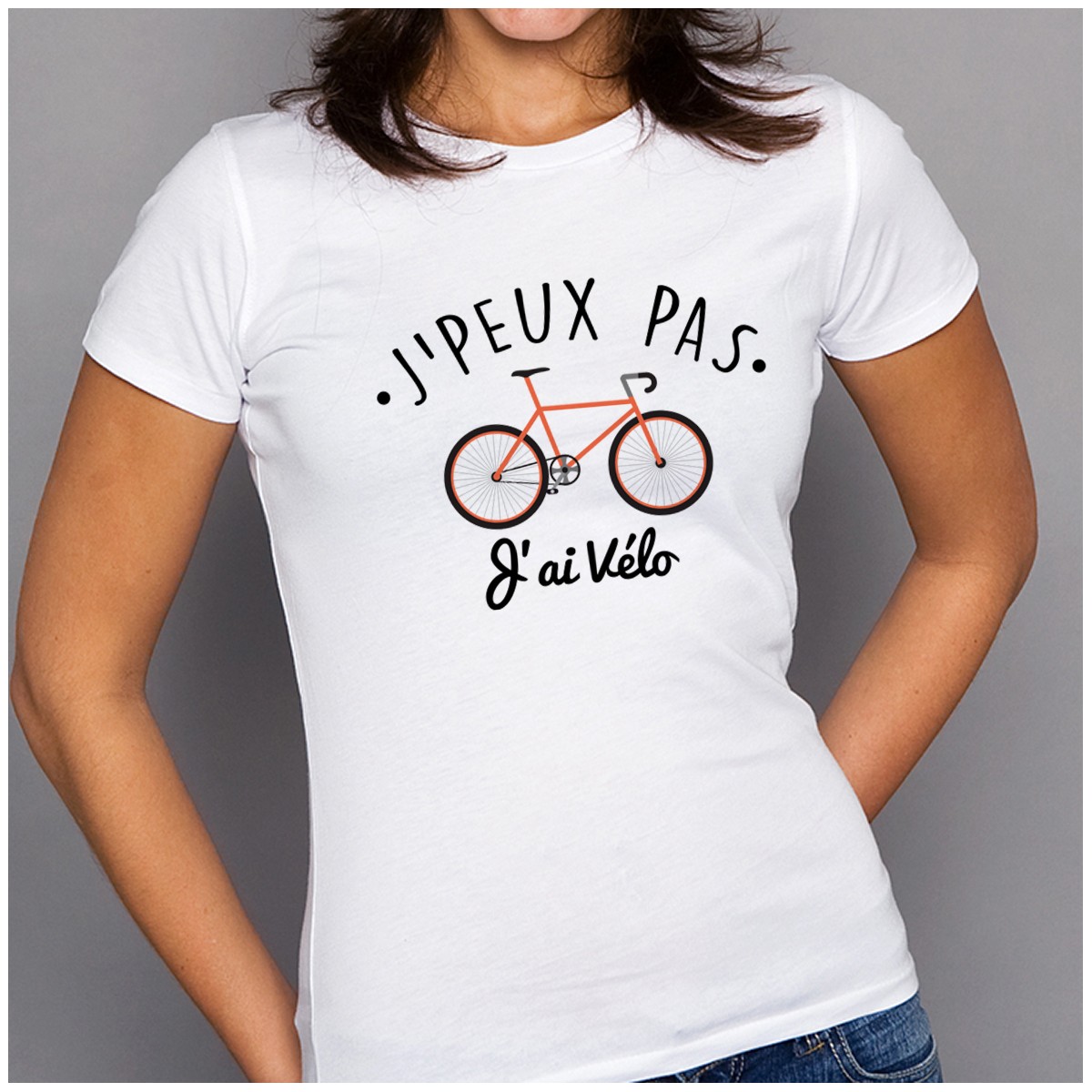 T-shirt SPORT J'peux pas j'ai Vélo