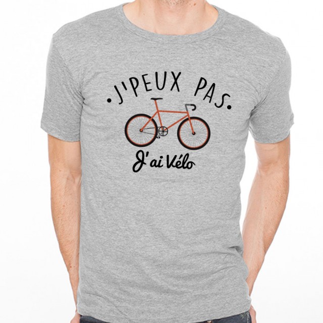 T-shirt SPORT J'peux pas j'ai Vélo