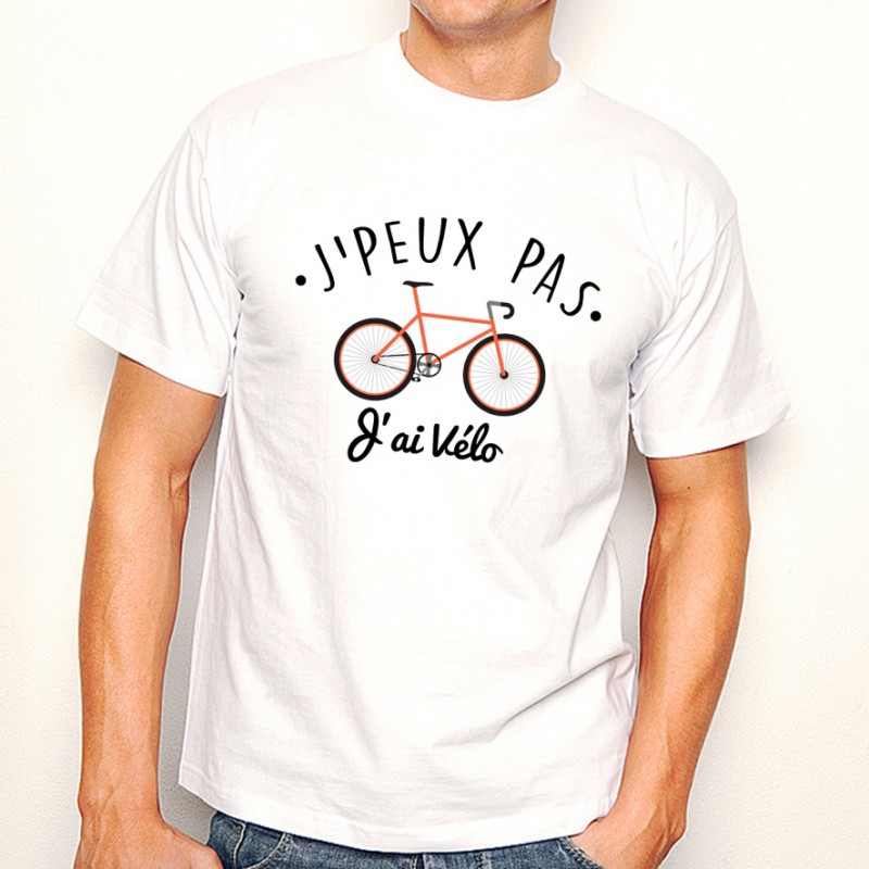 T-shirt SPORT J'peux pas j'ai Vélo