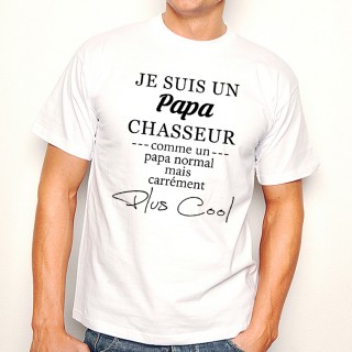 T-shirt Papa Chasseur