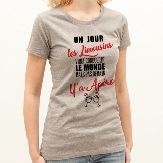 T-shirt Limousins...mais pas demain y'a Apéro