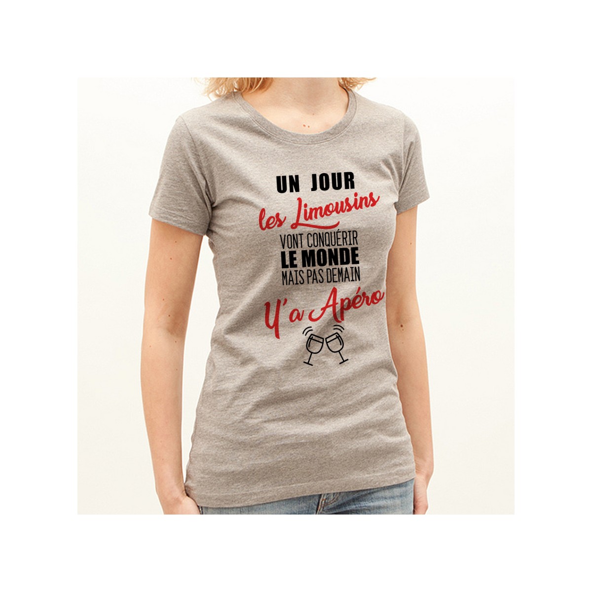 T-shirt Limousins...mais pas demain y'a Apéro