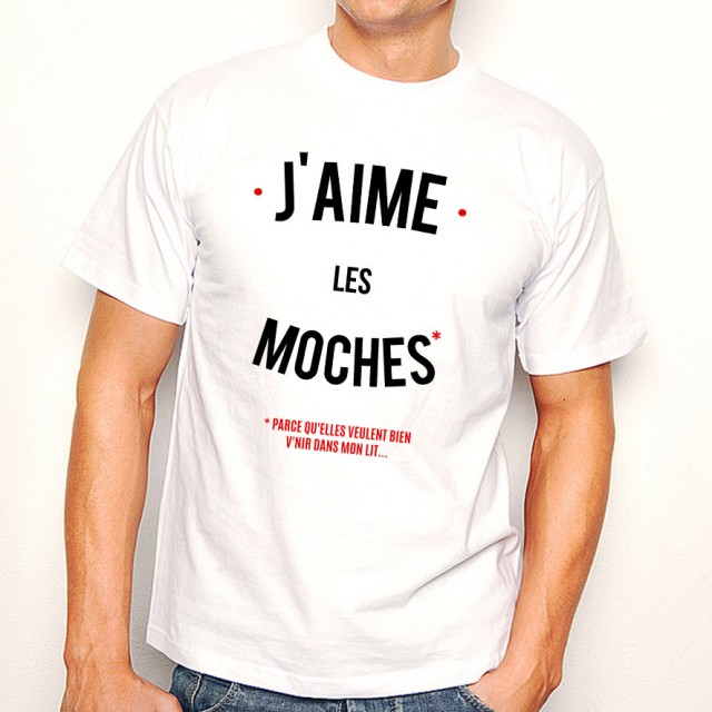 T-shirt J'aime les moches