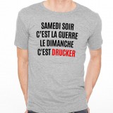 T-shirt Le dimanche c'est Drucker