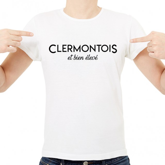 T-shirt Clermontois et bien élevé