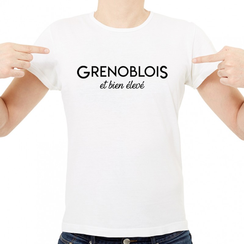 T-shirt Grenoblois et bien élevé