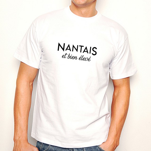 T-shirt Nantais et bien élevé