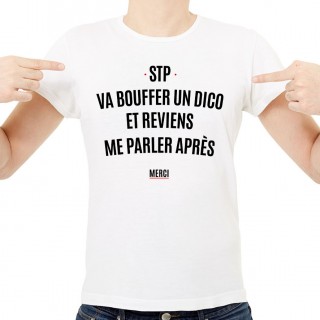 T-shirt Va bouffer un dico