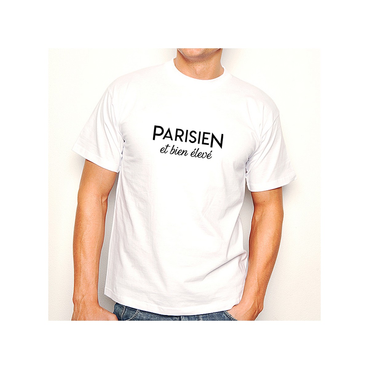 T-shirt Parisien et bien élevé