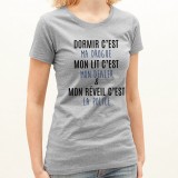 T-shirt Dormir c'est ma drogue