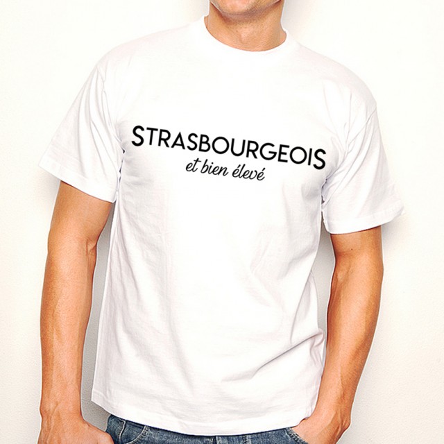 T-shirt Strasbourgeois et bien élevé