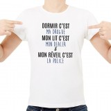 T-shirt Dormir c'est ma drogue