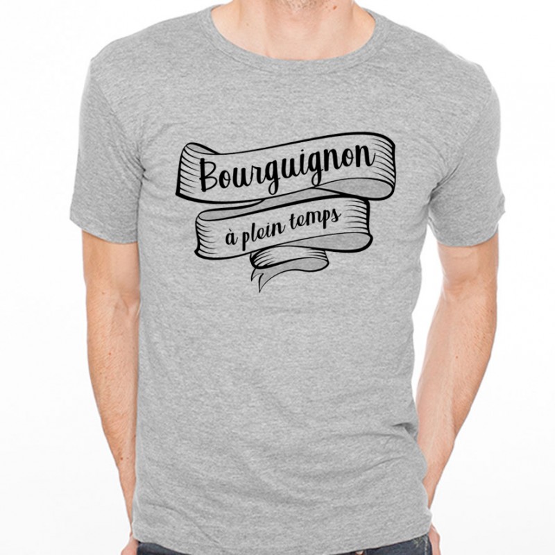 T-shirt Bourguignon à plein temps