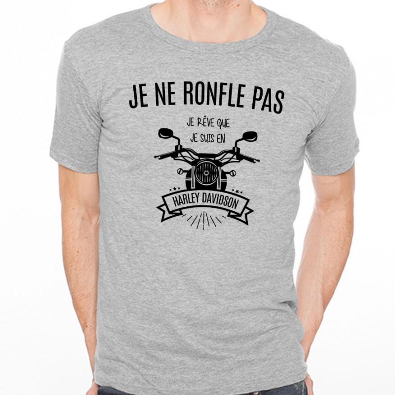 T-shirt Je ne ronfle pas