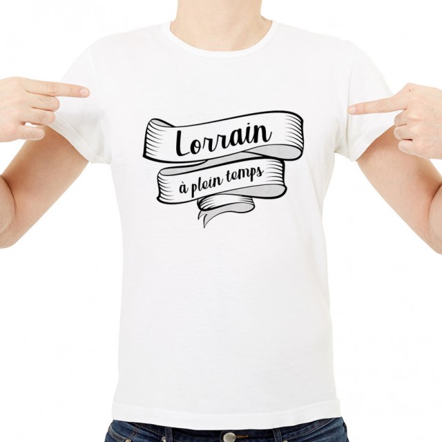 T-shirt Lorrain à plein temps