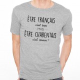 T-shirt Être Charentais c'est mieux