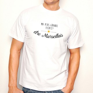 T-shirt Ma plus grande fierté... être Marsaillais