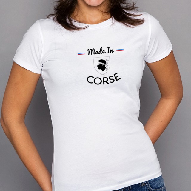 T-shirt Made In Corse