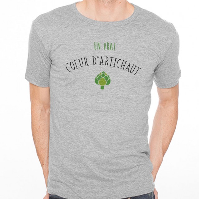 T-shirt Un vrai coeur d'Artichaut