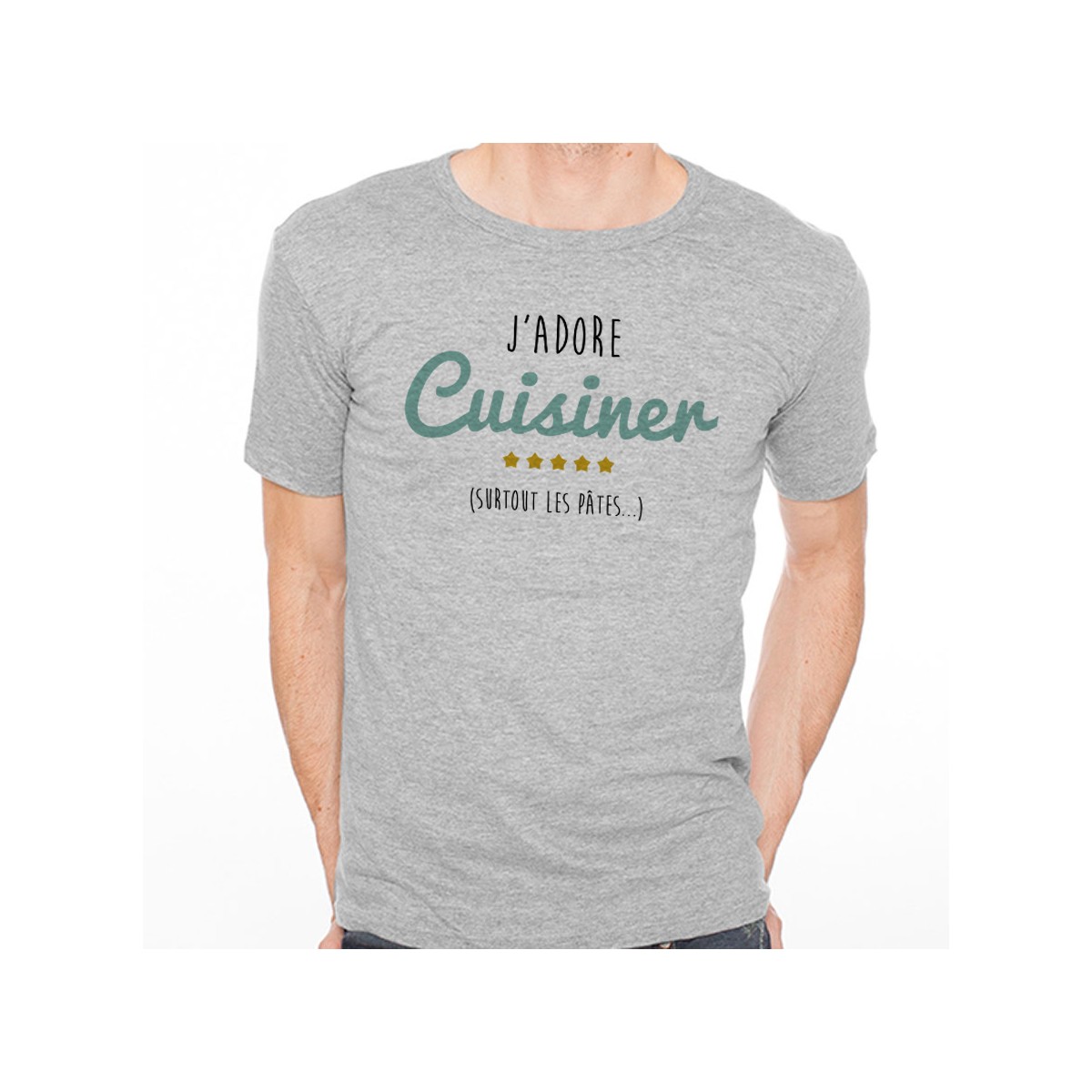 T-shirt J'adore cuisiner ... surtout les pâtes