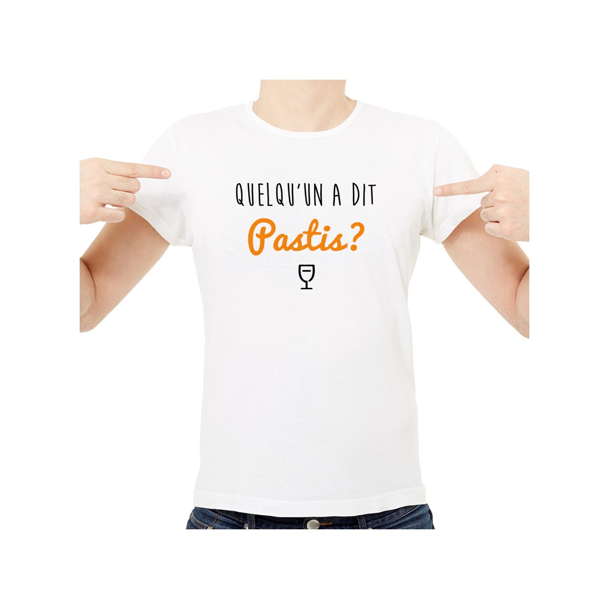 T-shirt Quelqu'un a dit Pastis