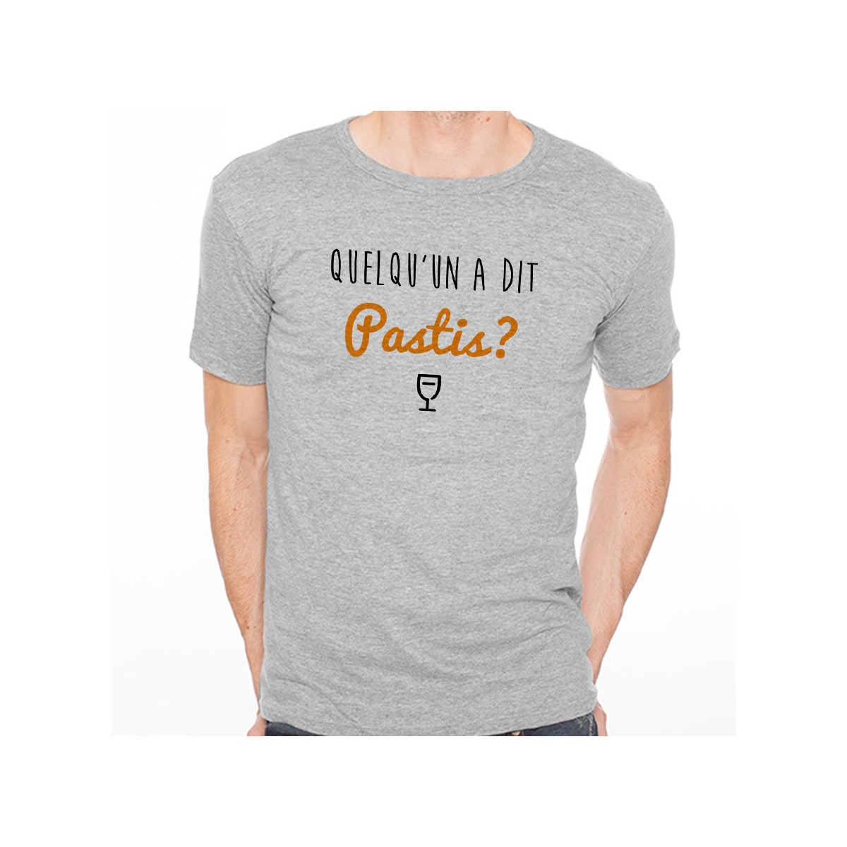 T-shirt Quelqu'un a dit Pastis