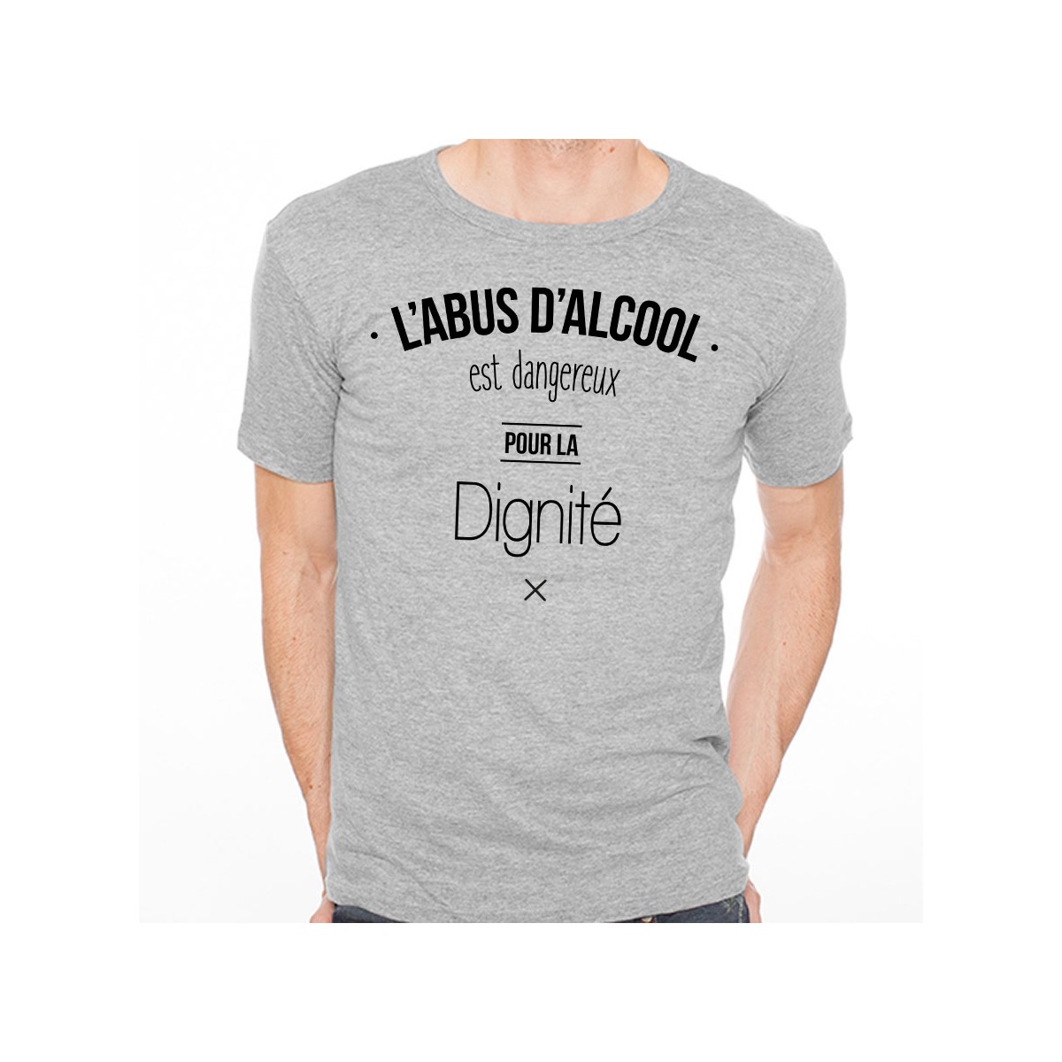 T-shirt L'abus d'alcool est dangereux