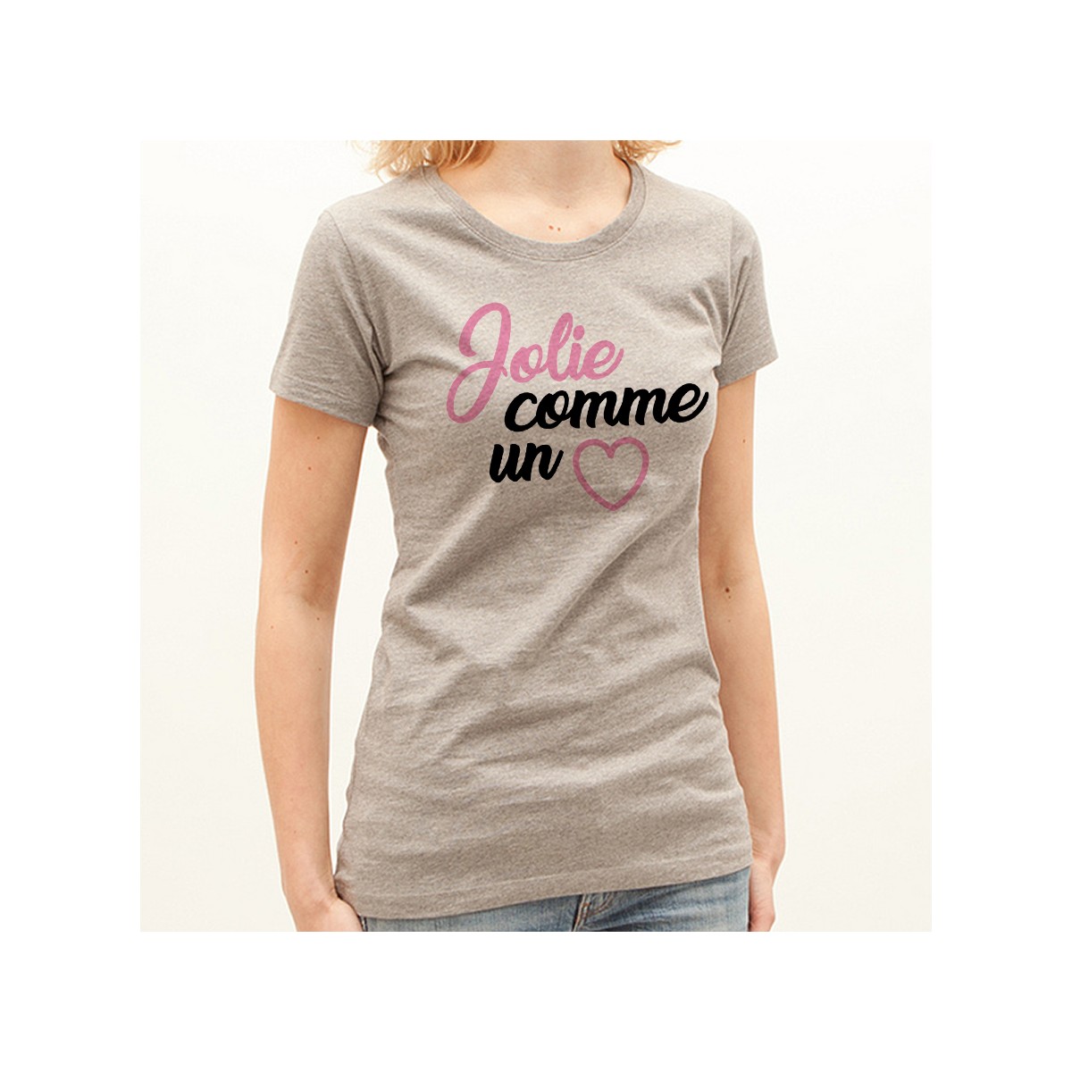 T-shirt Jolie comme un coeur