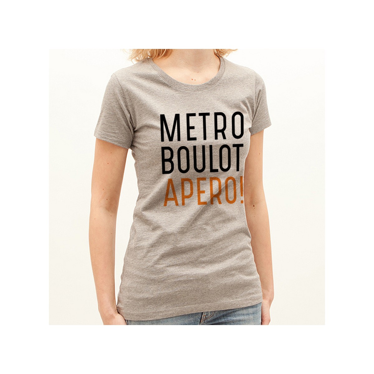 T-shirt Métro Boulot Apéro